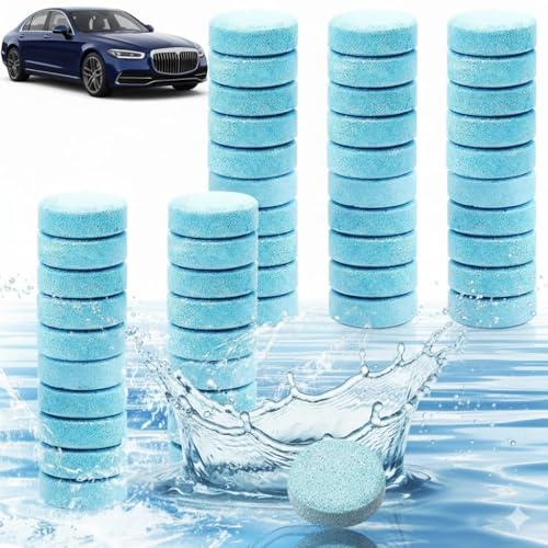 TEKCOOL Concentrated Automotive Glass Wiper Cleaning Tablets, Car Windshield Washer Solid Tablets, Glass Cleaner Tablets (Pack of 30)/ - Image 1