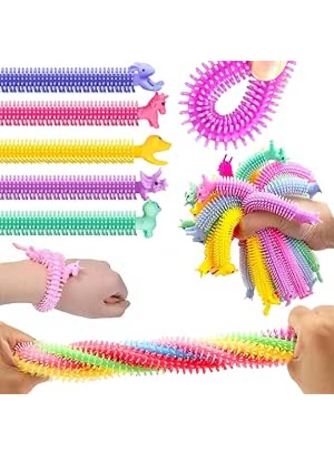 25 Pieces Elastic Rope Toys, Sensory Toy for Stress and Anxiety Relief, Stretchy Sensory Toys, Party Favors, Christmas Gift, Kids Party Gifts