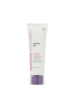 Serious Skincare Reverse Lift Facial Toning Conductive Gel Soluble Collagen Glides Easily Compatible With Serious Skincare Facial Toning Device Nu Face 4 Oz. (1Pack)