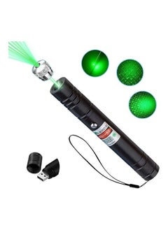 Generic High Power Laser Pointer Green rechargeable LED Flashlight  - Image 1