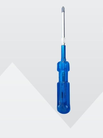 MT576 Steel Two in One Screw Driver (Blue and Silver)  - Image 1