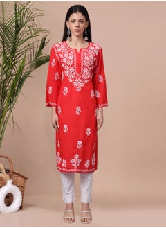 الايا كورتا مودال شيكانكاري مطرزة يدويًا- AL4013  - Image 1