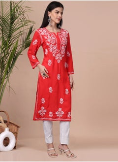الايا كورتا مودال شيكانكاري مطرزة يدويًا- AL4013  - Image 3