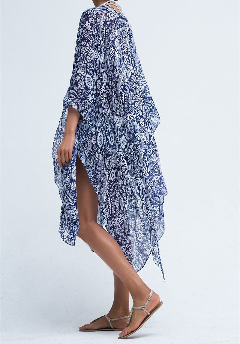Moss Rose Women Summer Bikini Kimono Bathing Suit Cover Ups for Swimwear - Image 4