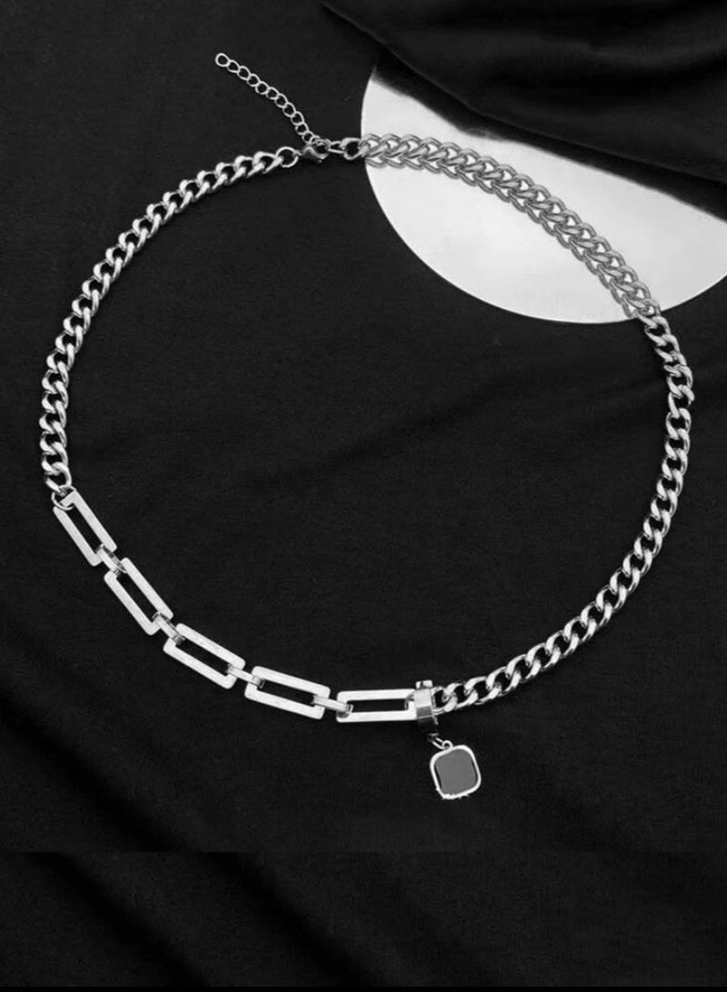 GELESE Elegant Stainless Steel Necklace For Men  - Image 2