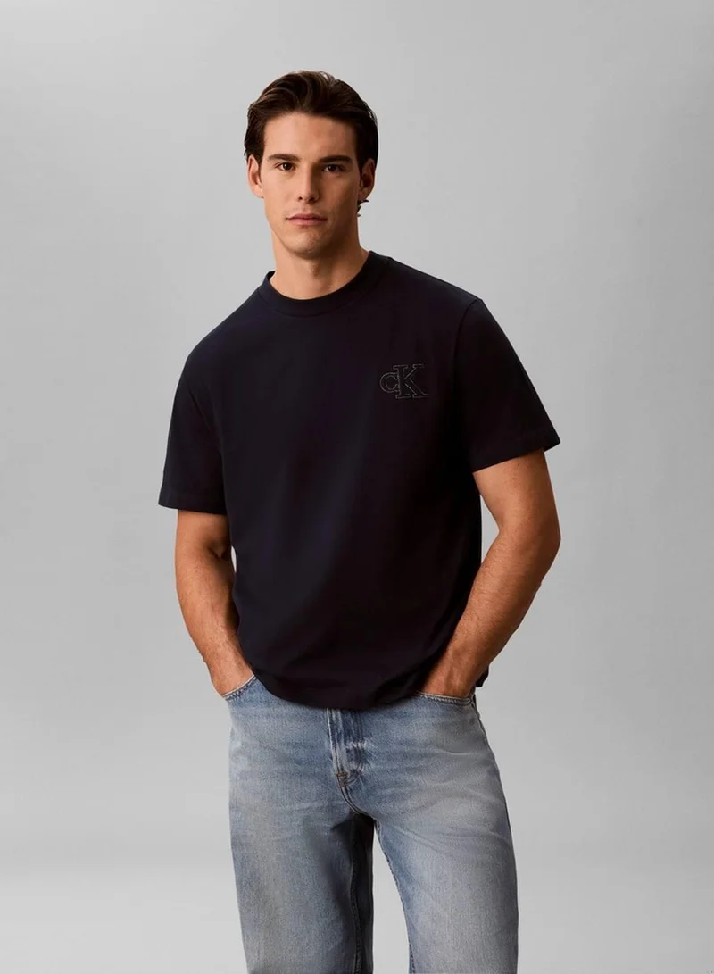 Relaxed Embossed Logo T-Shirt