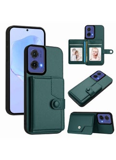 Case For Motorola Moto G85 EU Version Button Card Bag RFID Anti-theft Phone Case