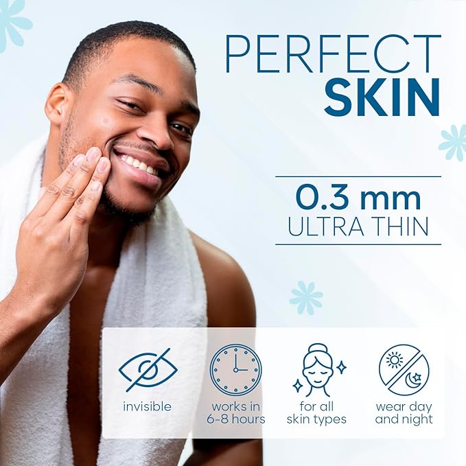 BLOOMORA Invisible Pimple Patches 324 Count Spot Patches for Acne Treatment Hydrocolloid Patches for Blemishes Pimple Patch for Face Care Body Acne Patch Spot Remover SL - Image 4