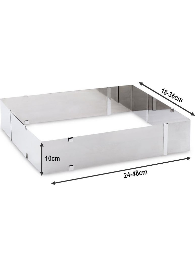 Nar Kalıp Narkalıp Rectangular Cake Mold 18x36cm 24x48cm Depth 10cm  - Image 2