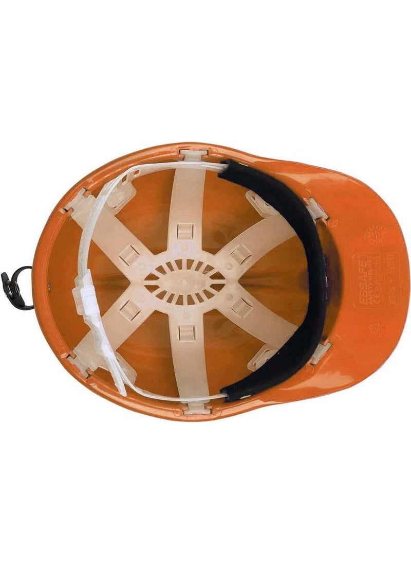 Essafe - GE 1580 -Screw Eco. Miner Helmet, Orange -9E1105- - Image 1