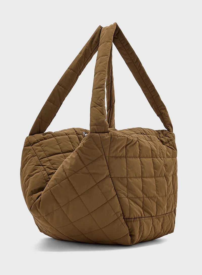 Ginger Quilted Padded Shoulder Bag