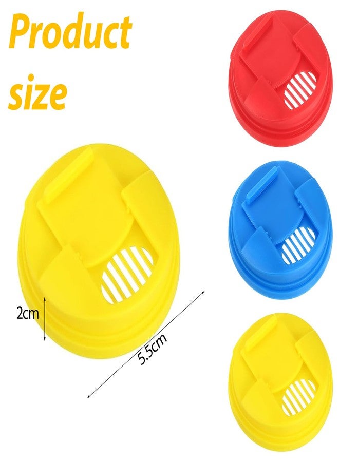 ROBOHOOK 9 Pack Soda Can Lids,Cans Covers for Soda,Reusable,Reusable,for Standard Drink,Beer,Juice,Beverages,Keep The Drinks Fresh and Provide You with A Great Taste(Red*3,Yellow*3,Blue*3) - Image 2