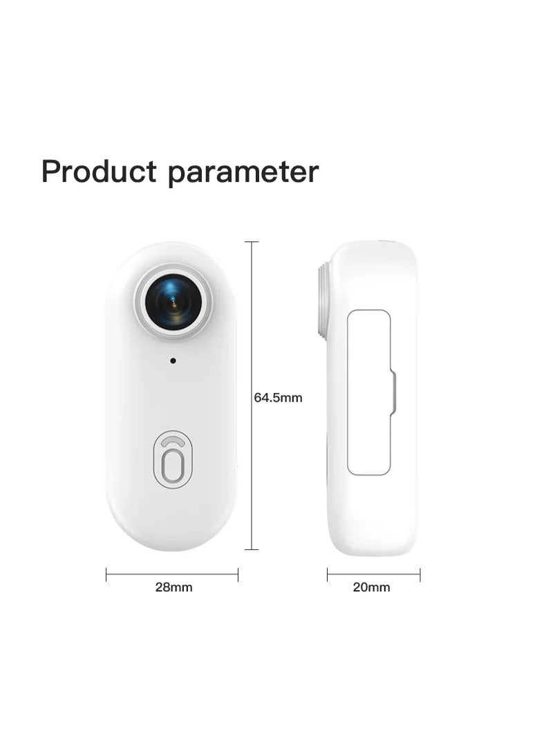 1080P Full HD WiFi Sports Action Camera with Magnetic Back Clip – Portable Wearable Body Cam for Vlogging & Outdoor Adventures - Image 2