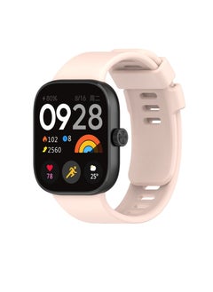 Silicone Replacement Band for Redmi Watch 4 Watchbands, Silicone Band Sport Quick Release Bracelet Armband Color Buckle Wristband Adjustable Strap for Redmi Watch 4 Watch