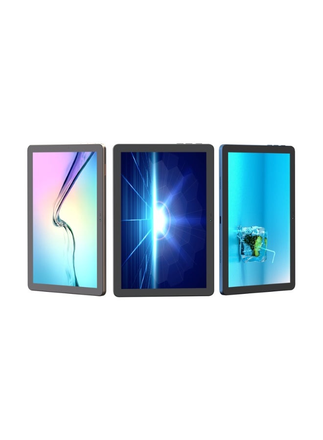 فيكوشا جهاز لوحي VIKUSHA V-Z40 بذاكرة وصول عشوائي (RAM) سعة 4 جيجابايت وذاكرة داخلية سعة 64 جيجابايت، يدعم تقنية Wi-Fi وشبكة الجيل الرابع 4G، بشاشة 10.1 بوصة، بشريحتي اتصال، باللون الذهبي، مع لوحة مفاتيح  - Image 4