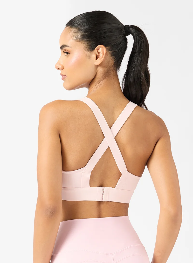 FRWD Strappy Sports Bra with Back Clasp