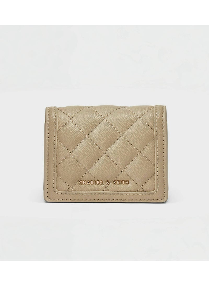 تشارلز & كيث محفظة تشارلز آند كيث المبطنة بمقبض سلسلة وحاملة بطاقات - رمل - Image 1