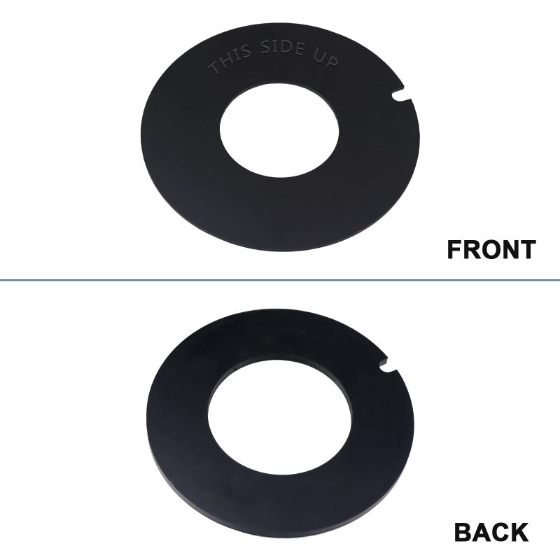 Sikawai 385316140 385311462 RV Toilet Flush Seal Replacement Kit Toilet Rubber Ball Bowl Gasket for Do-Metic Se-Aland Man-sfield Vacu-Flush Cam-per 510/510+, 2010,506/1006,1008/EcoVac 146-149 - Image 5