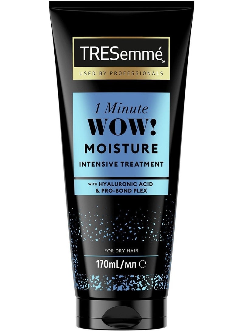 TRESemmé 1 Minute Wow Moisture Hair Treatment Hydration in a Tube (170ml) - Intense Hydration - Image 1