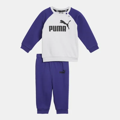 PUMA Kids' Minicats Essential Sweatshirt and Joggers Set