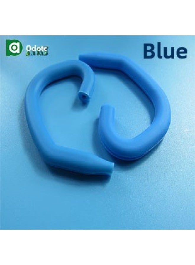 Mask Anti-Le Headset Silicone Ear Hanger Sports Ear Hook Accessories Mask Anti-Le Earring Ear Sheath-Color:Light Blue-Model:EG14  - Image 1