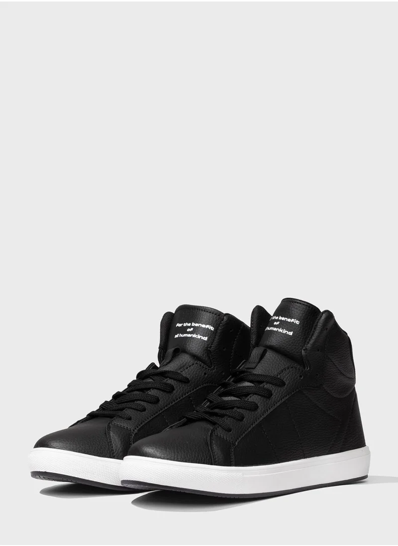 DeFacto Lace Up High Top Sneakers