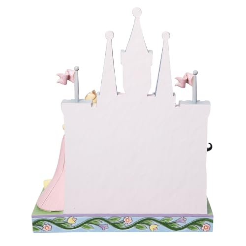 Enesco تمثال مجموعة الأميرات من إنيسكو تقاليد ديزني بواسطة جيم شور أمام القلعة، 10.25 بوصة، متعدد الألوان - Image 2