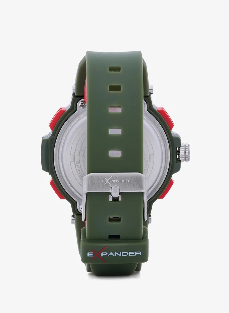 Sector  EX-28 collection Men's Green PU watch - R3251532001 for Men | Best Price UAE