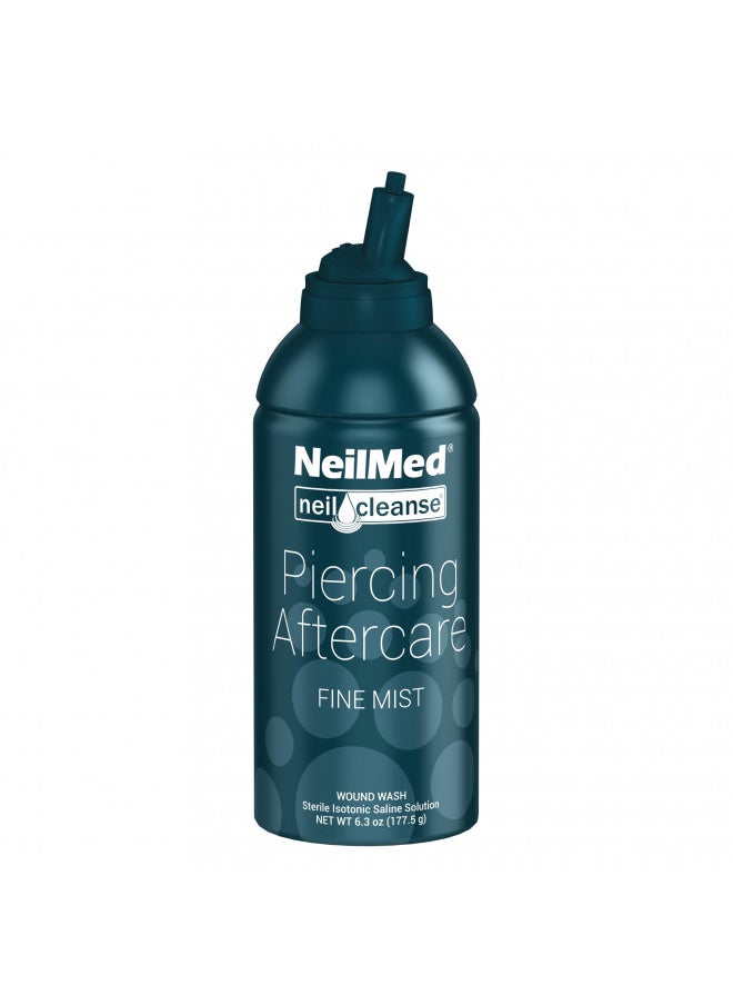 NeilMed NeilMed NeilCleanse Piercing Aftercare, Fine Mist, 6.3 Fluid Ounce  - Image 1