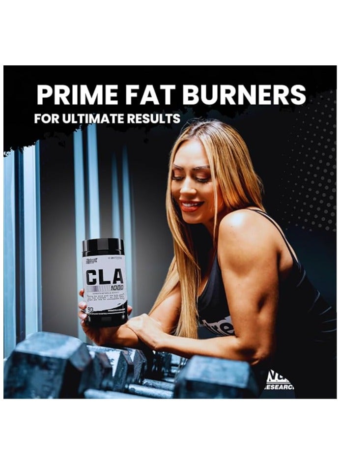 Nutrex Research CLA 90 Soft Gels - 1000mg Conjugated Linoleic Acid Active Blend From Safflower Oil - Image 5