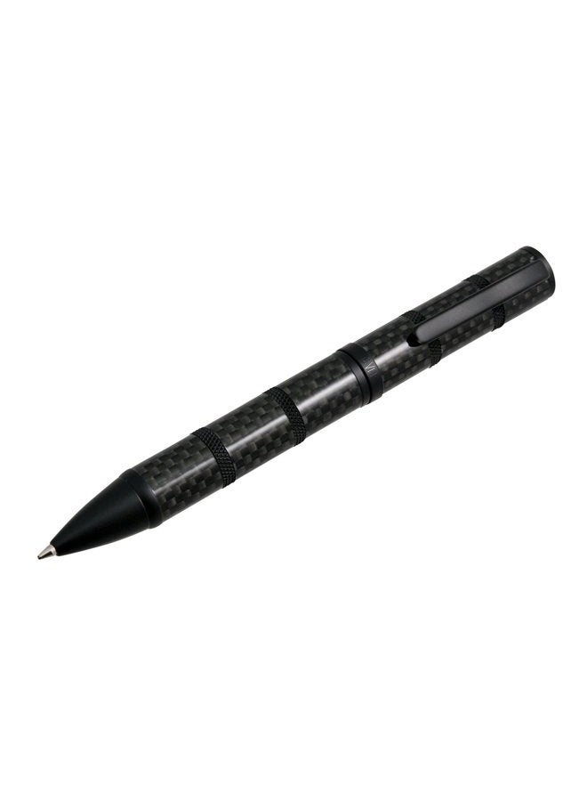 MONTEVERDE Carbon Fiber Pen Ballpoint Pen (MV41595), Black - Image 1