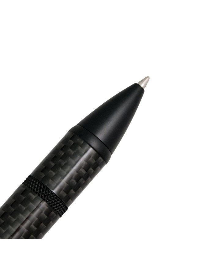 MONTEVERDE Carbon Fiber Pen Ballpoint Pen (MV41595), Black - Image 2