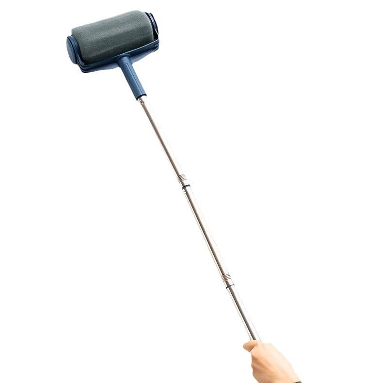 Blue Paint Roller Set with Extension Rod and Corner Brush - Image 5