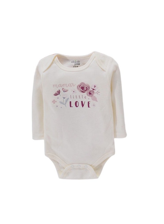 Bambimici Bambimici Mama's Little Love Flower Print Long Sleeve 4-Piece  - Image 2