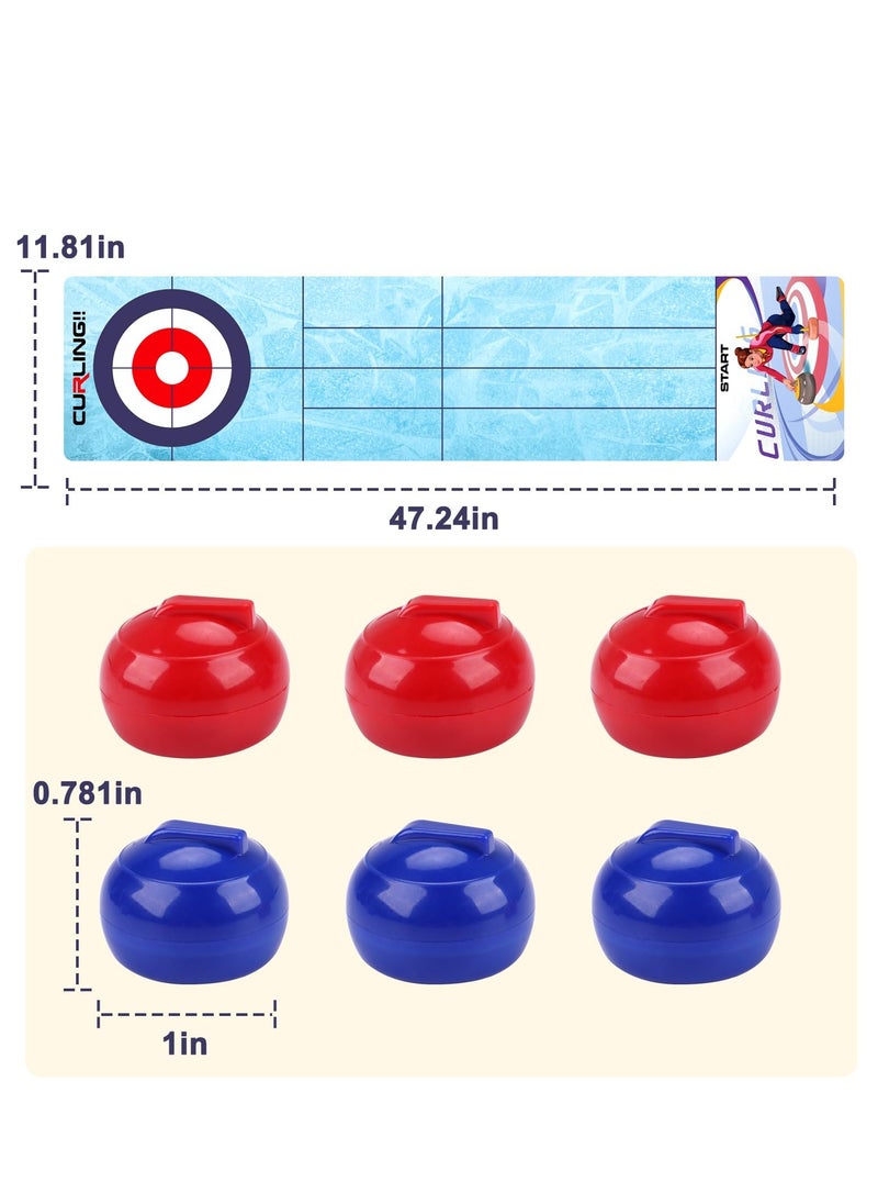 SYOSI - Tabletop Game Kids Board Games Tabletop Curling Strategy Game for Family Game Night Fun Family Games for Kids and Adults Party Games  Indoor Interactive Game for Kids Ages 5+ 2-6 Players - Image 1
