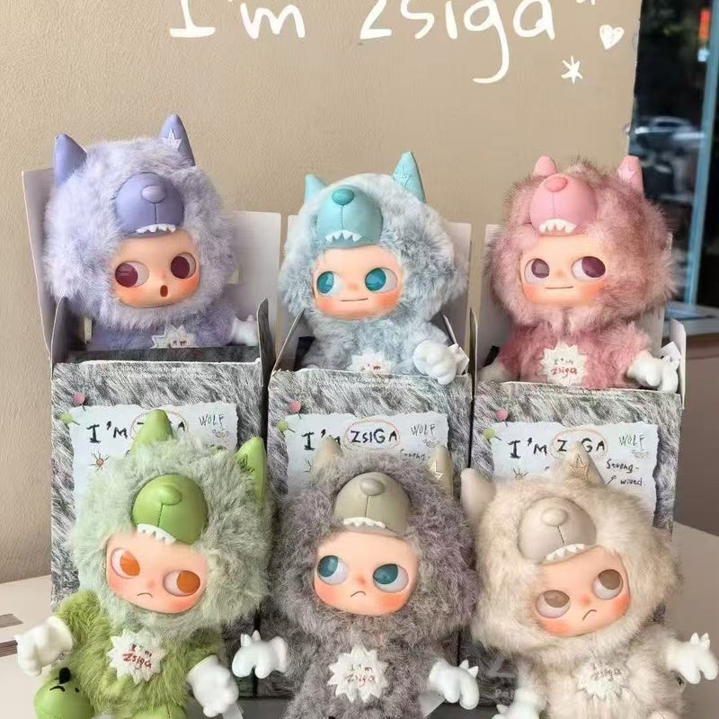 I'm Zsiga Plush Vinyl Pendant Blind Box Collectible Figure - Image 1