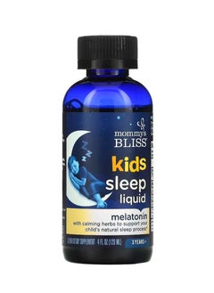 Kids Sleep Liquid Melatonin Kids 3 Yrs + Natural Grape 4 fl oz (120 ml) - pzsku/Z6D081F7C370FCD80D86FZ/45/_/1737611160/d715d172-effe-4b02-b6b4-dc4702ba2f31