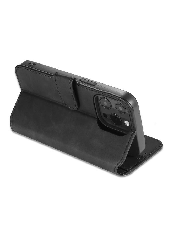 Dg Ming Case For iPhone 13 Pro Retro Oil Side Horizontal Flip Leather Case with Holder & Card Slots & Wallet - Image 5