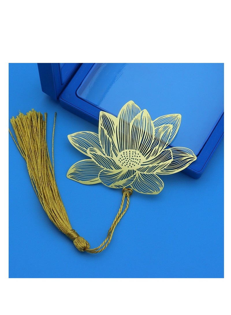 عام مكتبة فنية معدنية شفافة للطلاب، تصميم عالي الجودة، مع أوراق البتولا، أوراق السدر، أوراق البلوط، أوراق السدر، أوراق اللوتس، أوراق الشيفون، أوراق النخيل مع حقيبة OPP (مجموعة من سبعة قطع) - Image 5