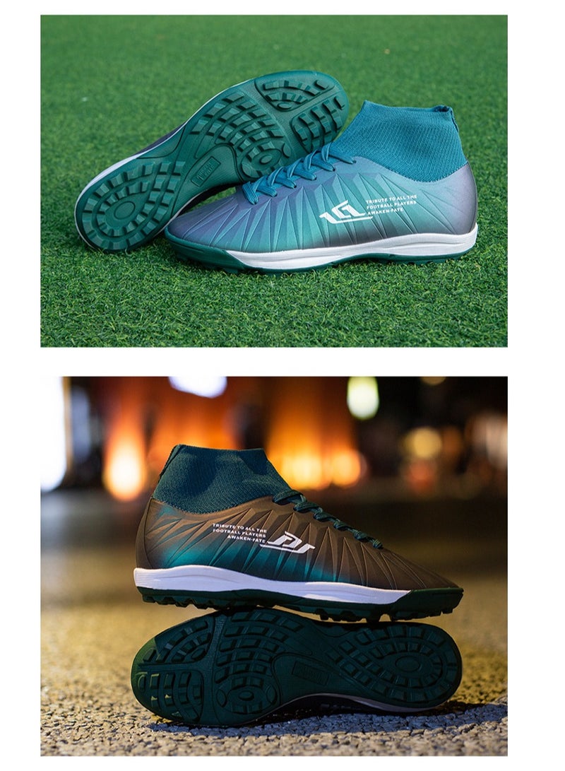 SKT Shiketro Men's football shoes, suitable for outdoor and indoor professional teenage boy football shoes, men's and women's universal football shoes.  - Image 2