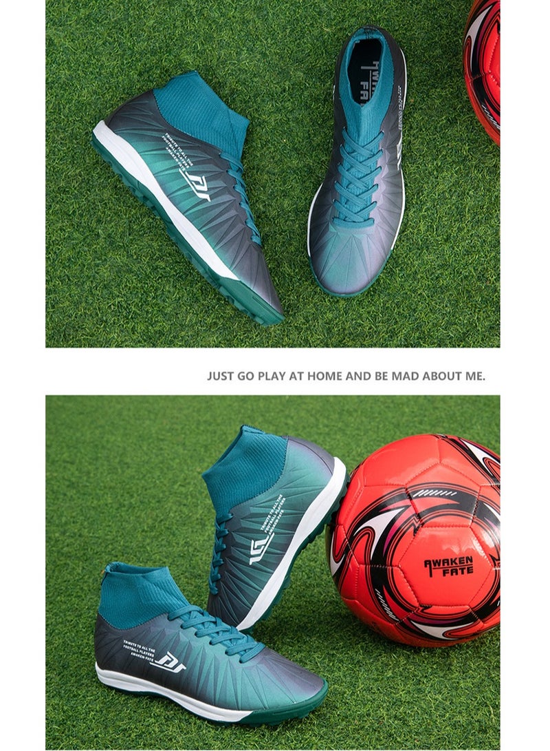 SKT Shiketro Men's football shoes, suitable for outdoor and indoor professional teenage boy football shoes, men's and women's universal football shoes.  - Image 3