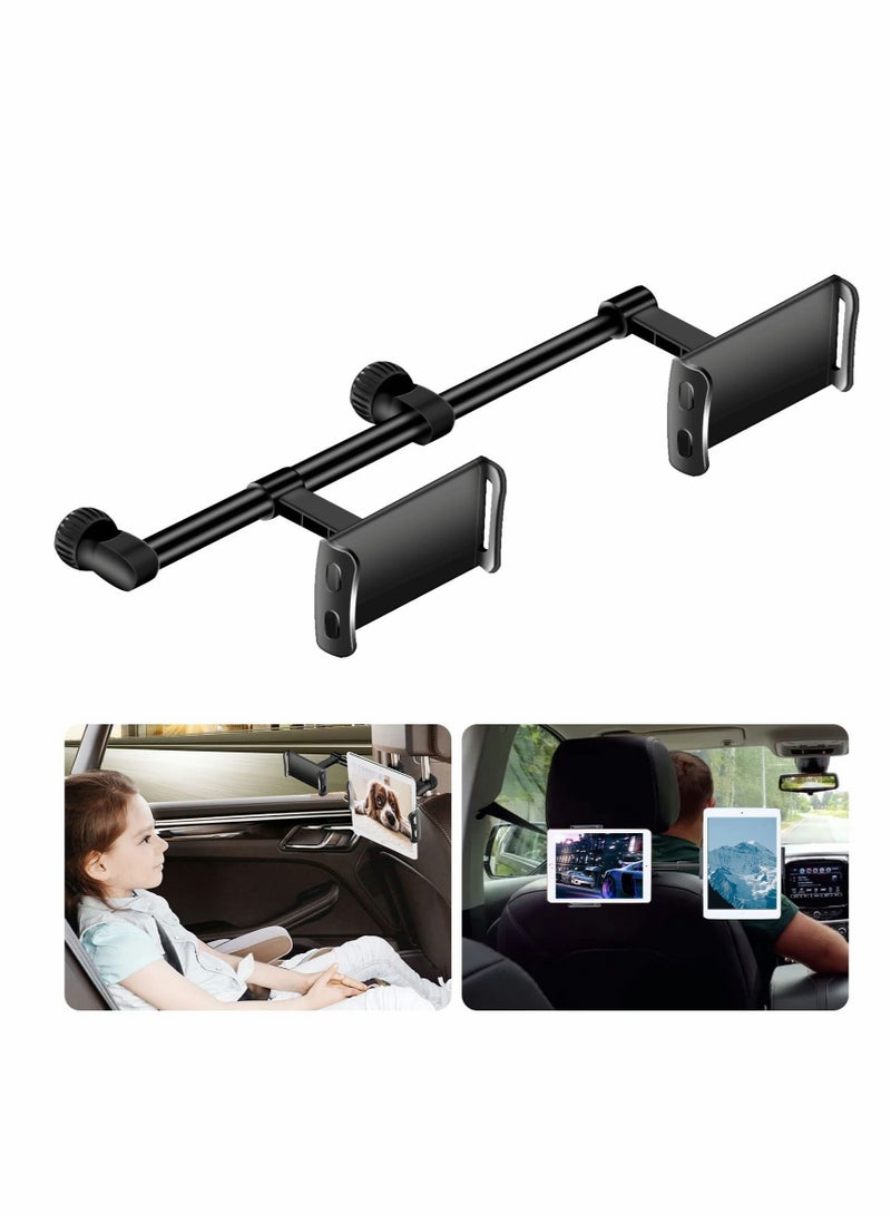 Barakah Car Headrest Tablet Stand, Adjustable Headrest Tablet Mount Holder for Car Backseat, Compatible with iPad Pro Air Mini for iPhone 13 for Samsung Galaxy for Tabs Switch 4.7-12.9 in CellPhones - Image 1