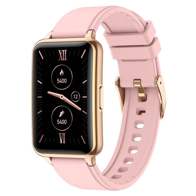 Smart Bracelet 1.57" Gold Square Screen - Exquisite Craftsmanship Fitness Tracker Bracelet for Health Monitoring Sports Enthusiasts - Image 1