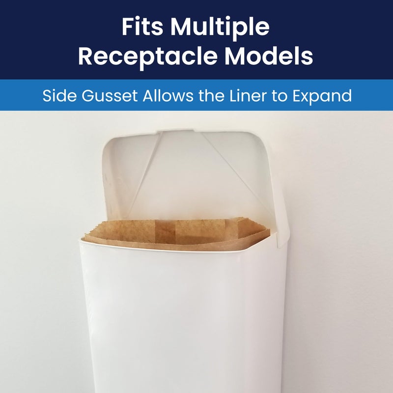 Hospeco - HS6141 All-in-one Waste Receptacle Paper Liners - Image 4