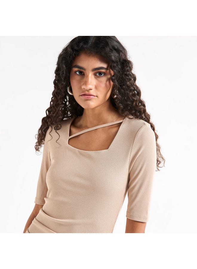 Splash FAV Cutout Midi Dress - Image 4