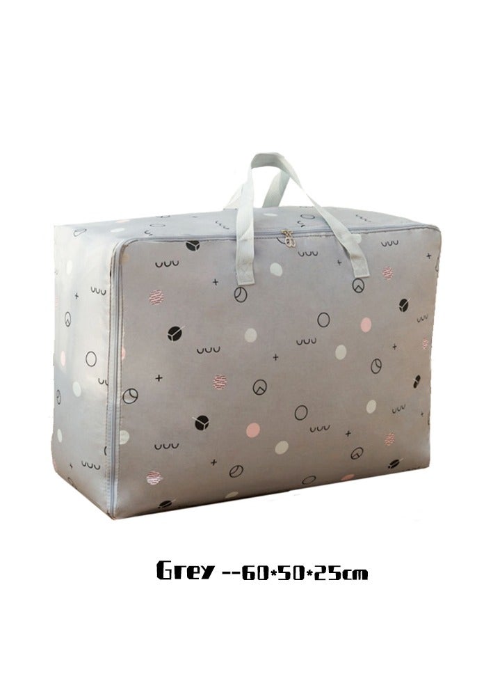 Large Capacity Organizer Storage Bag with Carry Handles Oxford Material Waterproof and Moisture Proof - Image 1