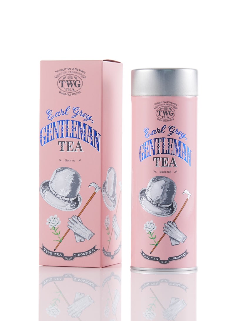 TWG Tea Earl Grey Gentleman | Loose Leaf Black Tea Blend in Haute Couture Tea Tin Gift, 100g - Image 1