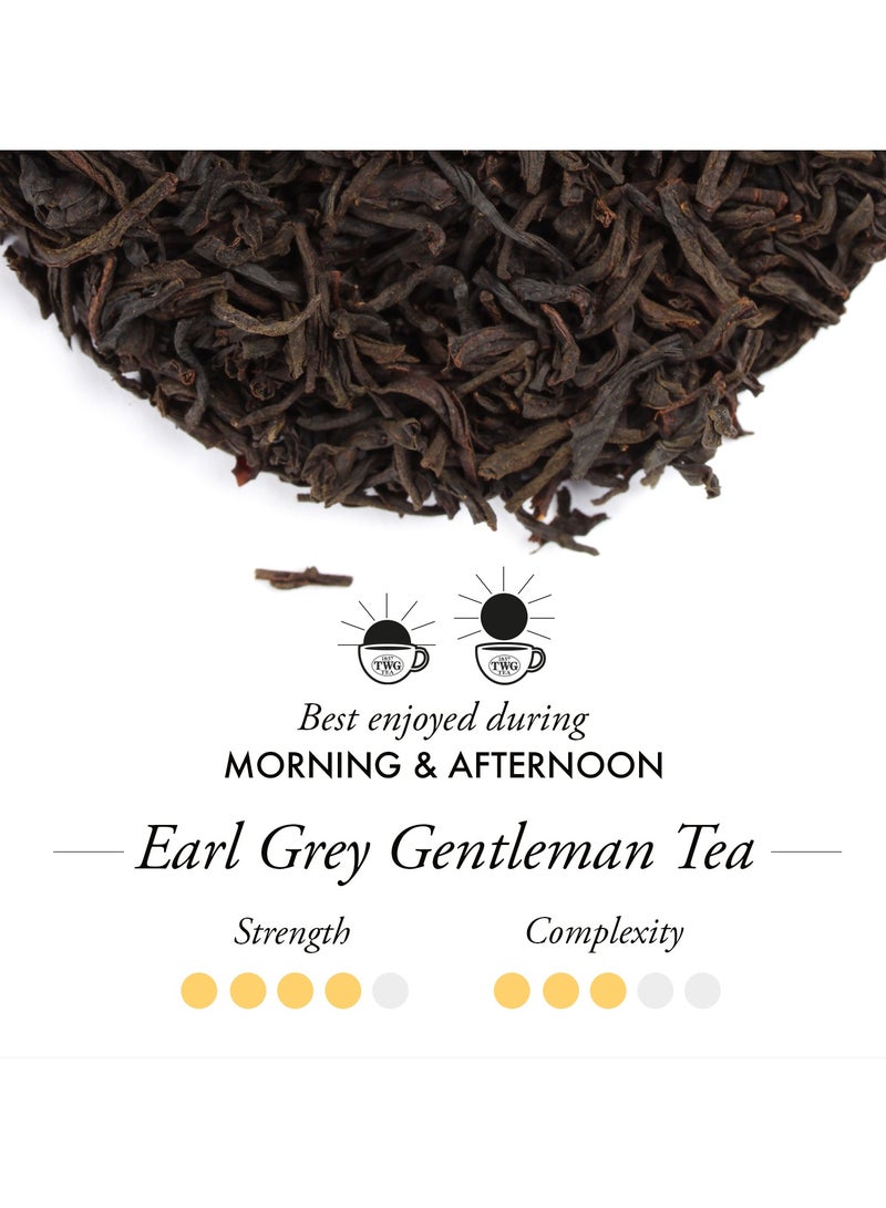 TWG Tea Earl Grey Gentleman | Loose Leaf Black Tea Blend in Haute Couture Tea Tin Gift, 100g - Image 2