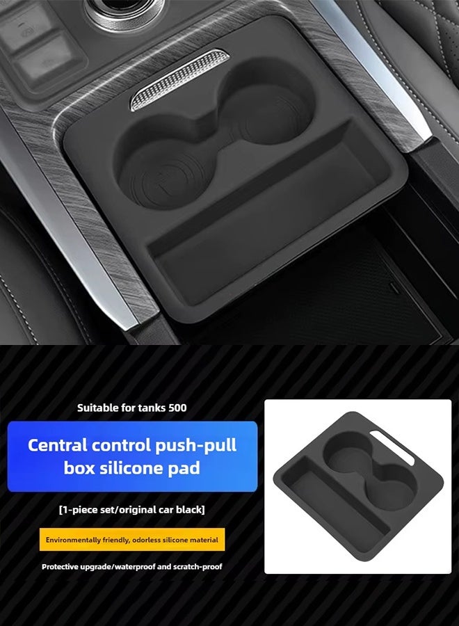 Silicone pads for the center console sliding box of the second-generation Haval H9 24-25 - Image 4