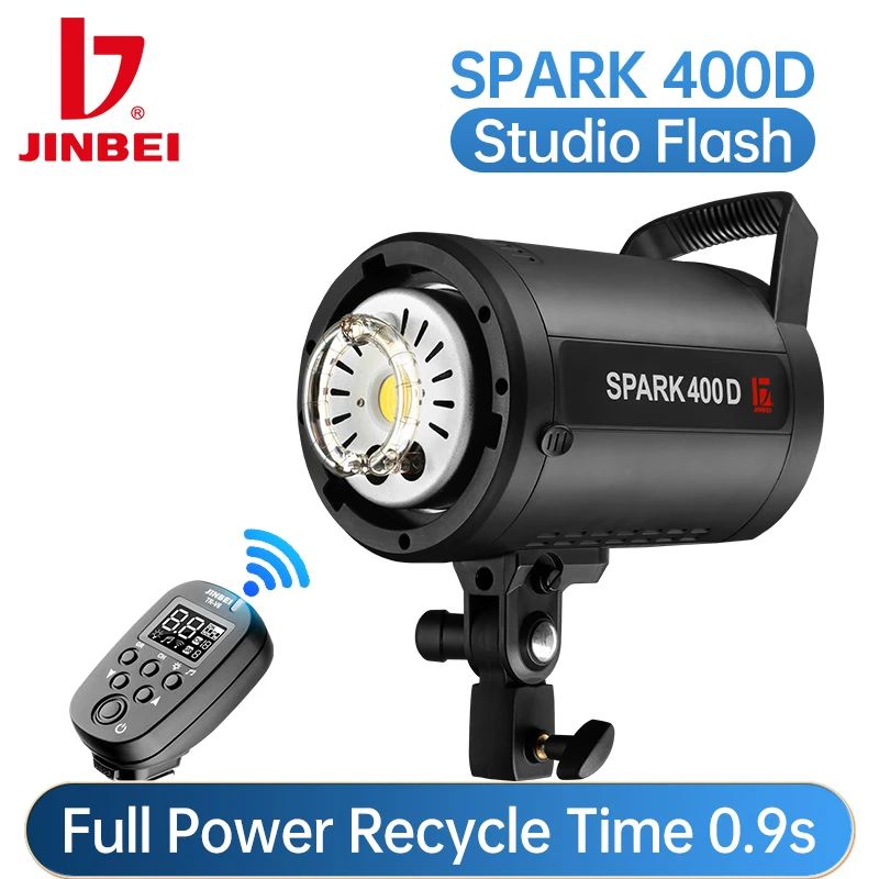 Jinbei Spark400d 400w Film and TV Flash, Studio Fill Light - Image 1